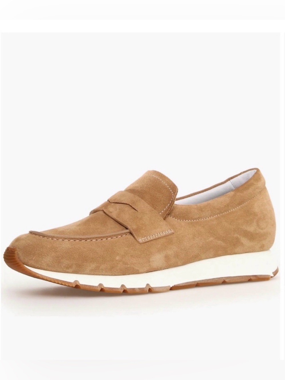 NWT VOILE BLANCHE Julia Hybrid Loafer Sneaker in Caramel